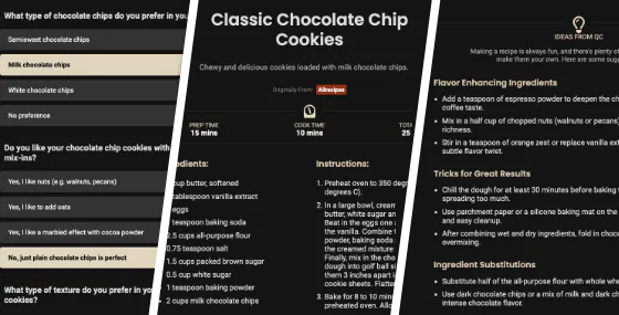 Quick Cookie